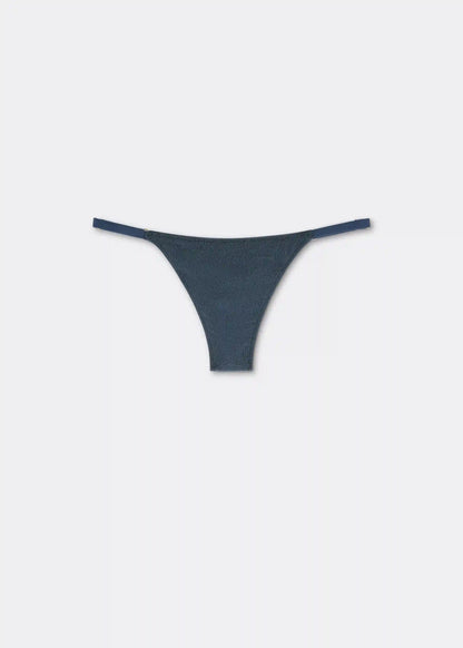 Thong Swimsuit Bottom Pearl Shine