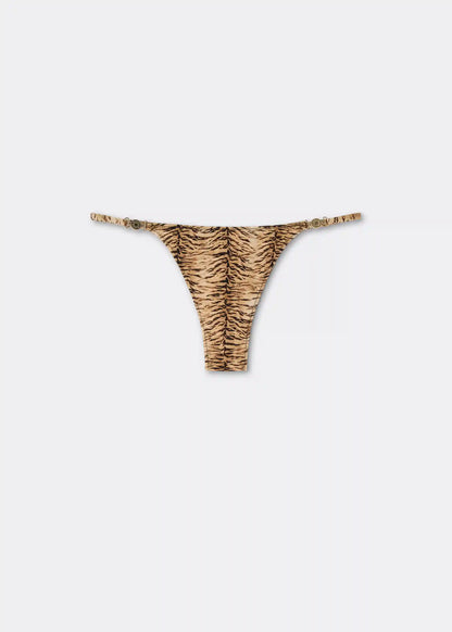 Minimal Fit Thong Swimsuit Bottom Wild Tiger