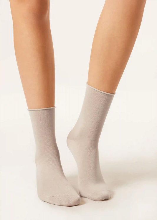 Wool and Cotton Short Socks