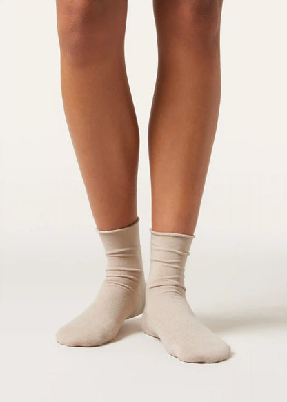 Non-Elastic Soft Cotton Ankle Socks