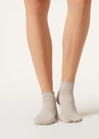 Non-Binding Elastic-Free Extra Short Socks