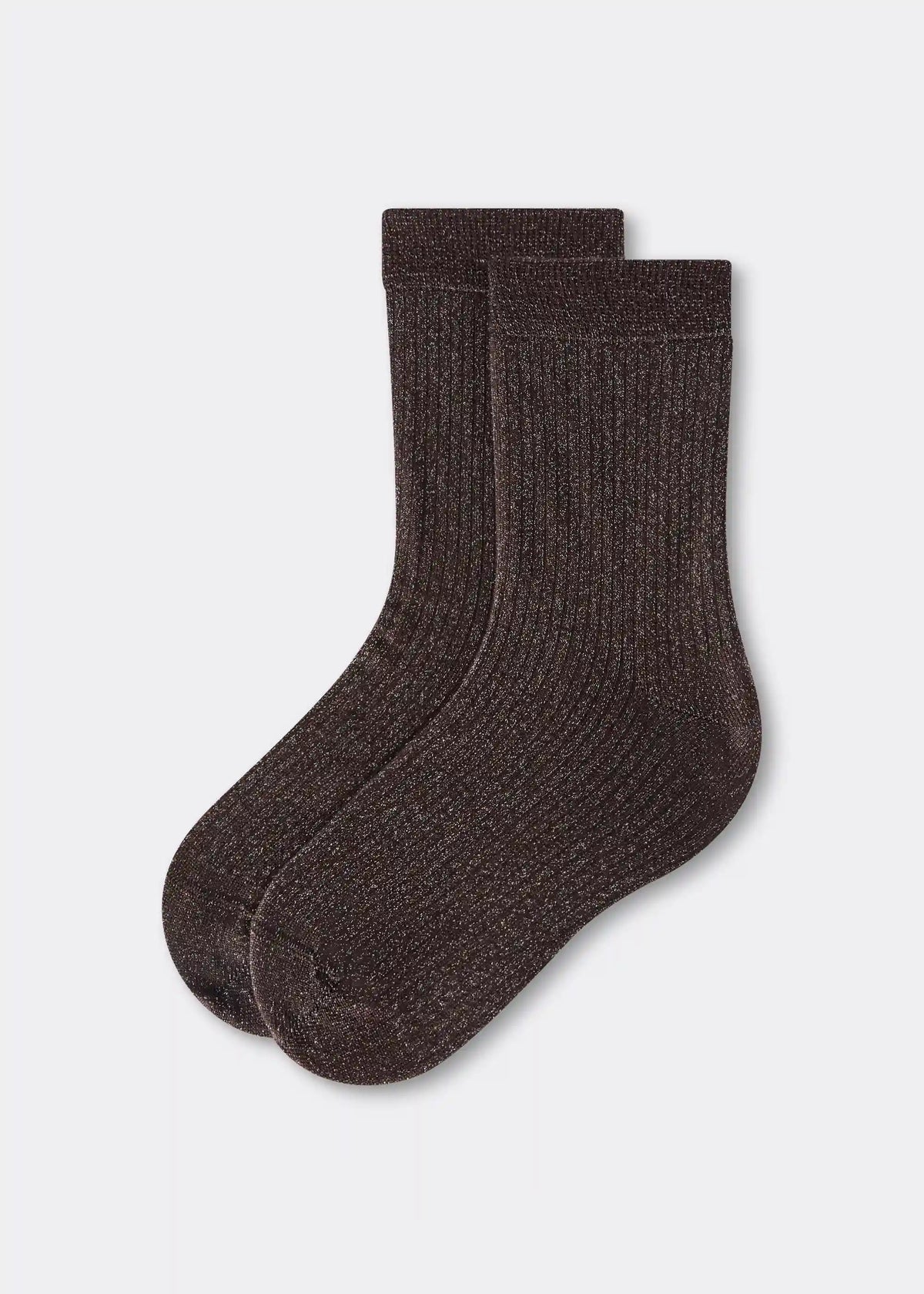 Ribbed Glitter Socks