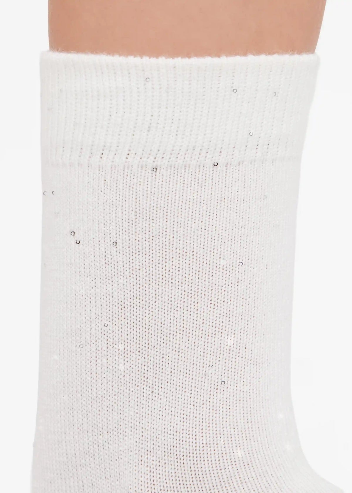 All Over Sequin Socks