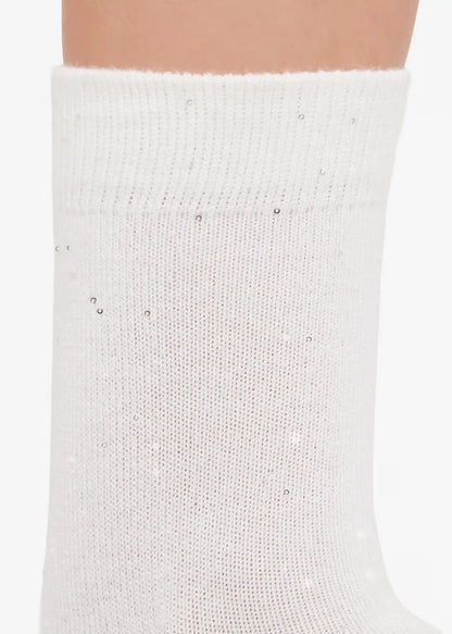 All Over Sequin Socks