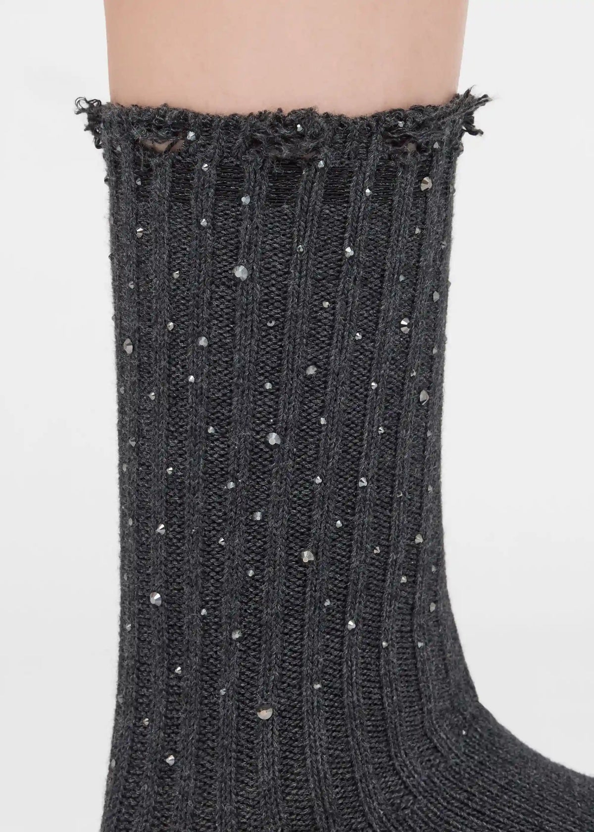 Rhinestone Socks