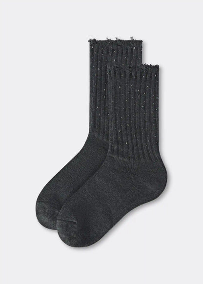 Rhinestone Socks