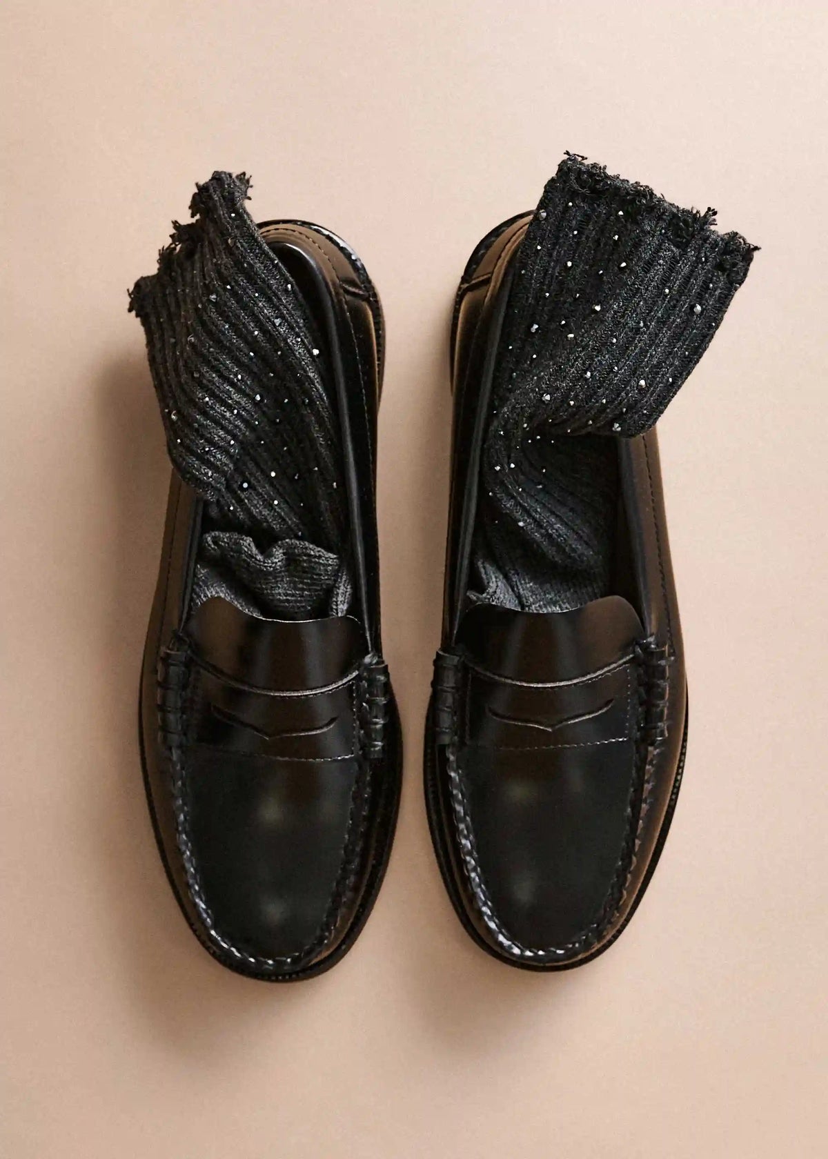 Rhinestone Socks