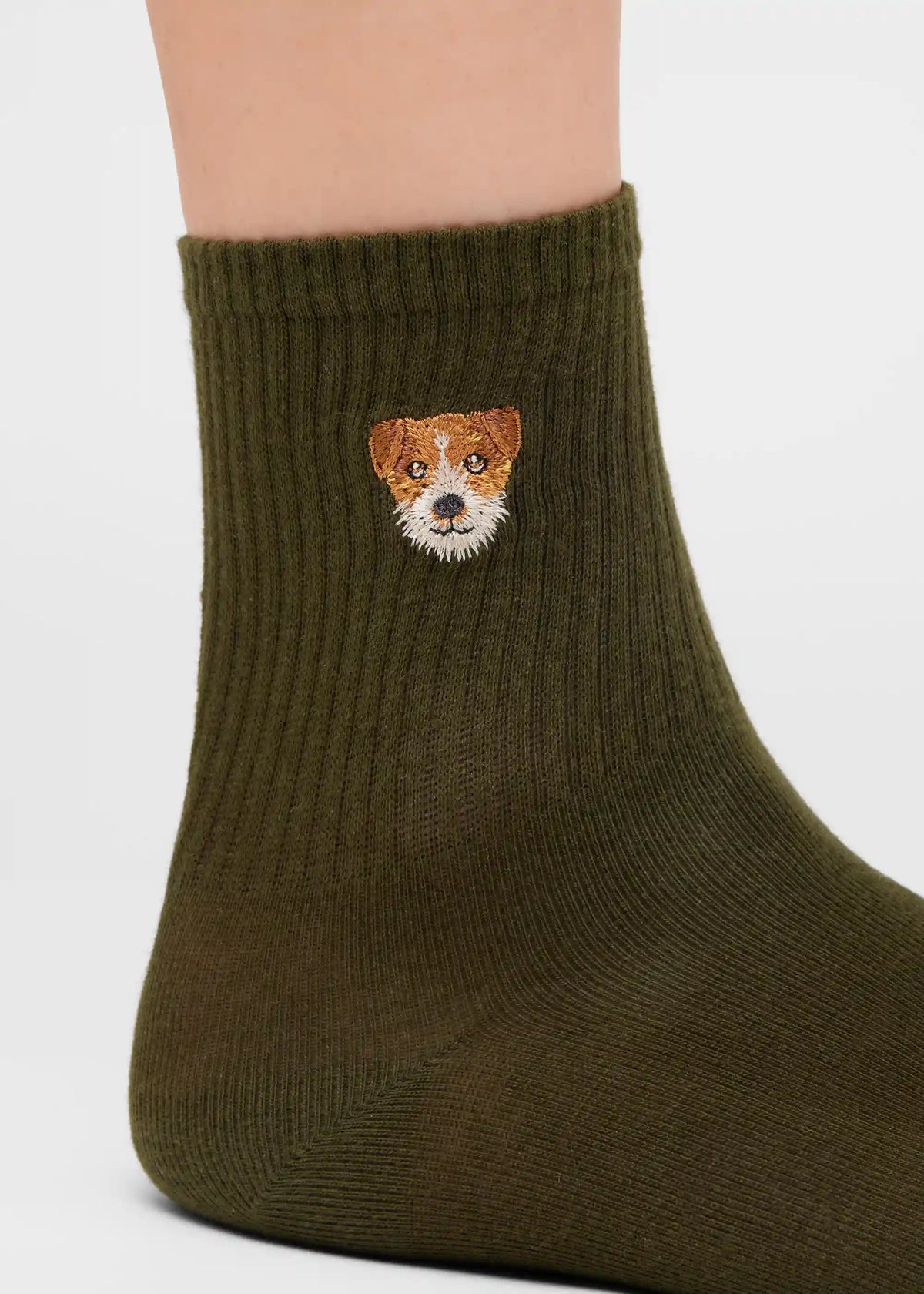 Dog Motif Socks