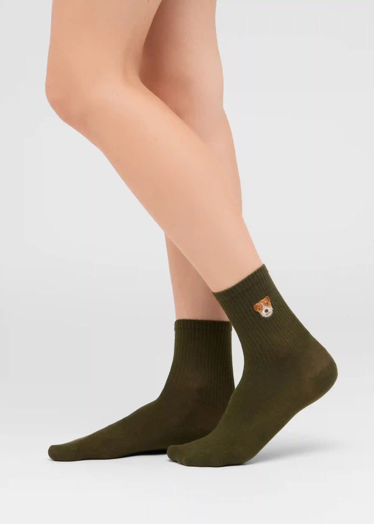 Dog Motif Socks