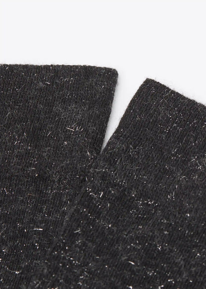 Glitter Long Socks with Cashmere
