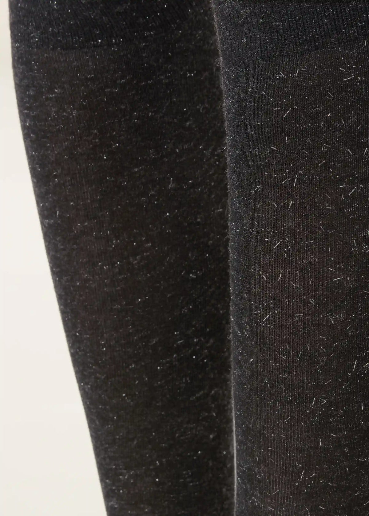 Glitter Long Socks with Cashmere