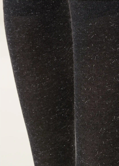 Glitter Long Socks with Cashmere