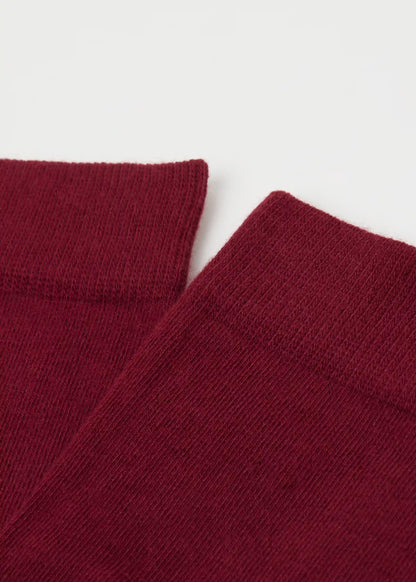 Tall Satin Cotton Socks