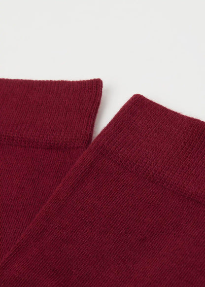 Tall Satin Cotton Socks
