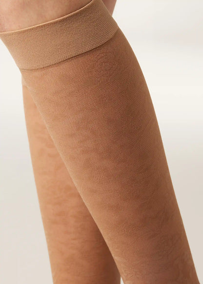 Lace Knee-High Socks