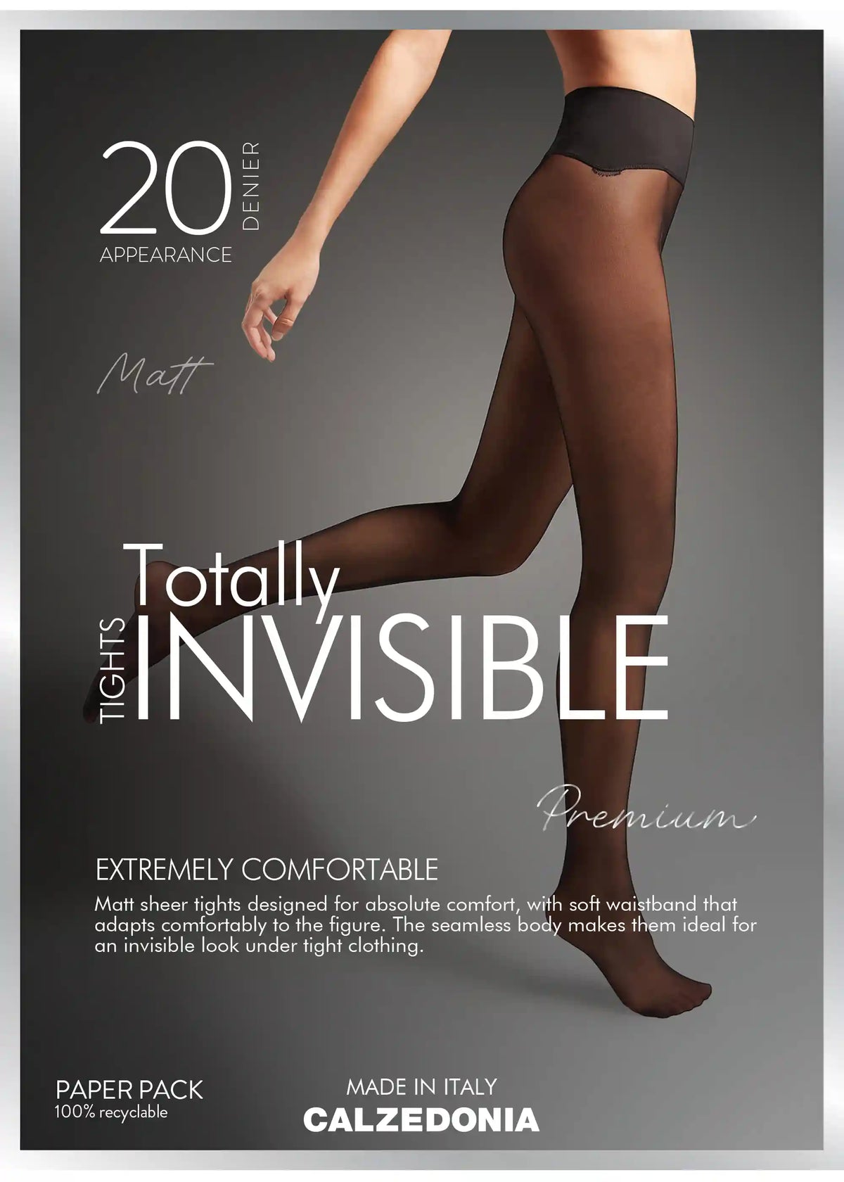 Sheer Matte Totally Invisible 20 Denier Tights
