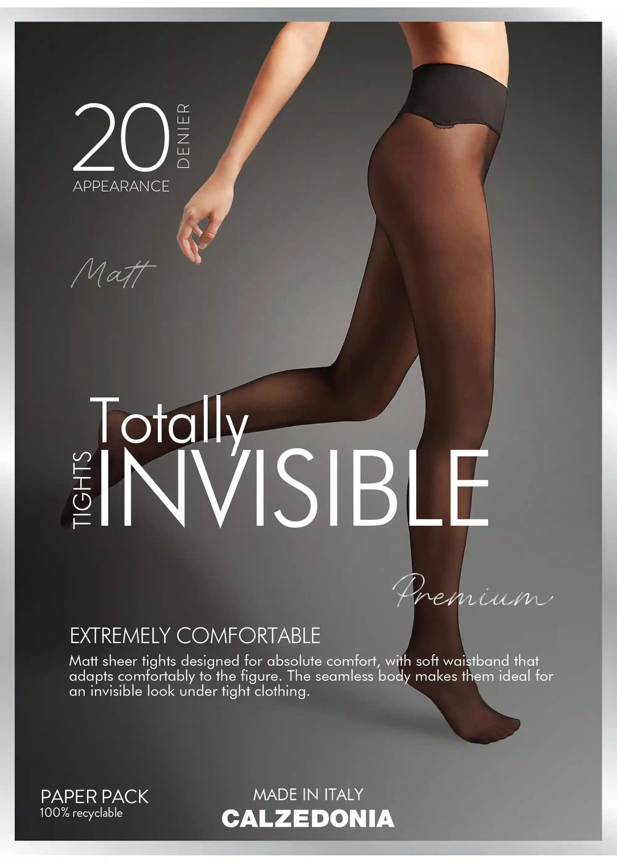Sheer Matte Totally Invisible 20 Denier Tights