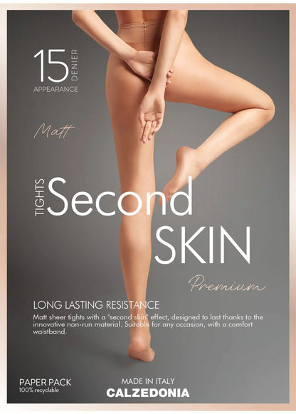 Sheer Matte 15 Denier Second Skin Tights