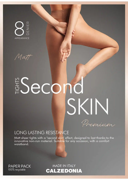 Sheer Matte Resistant 8 Denier Tights
