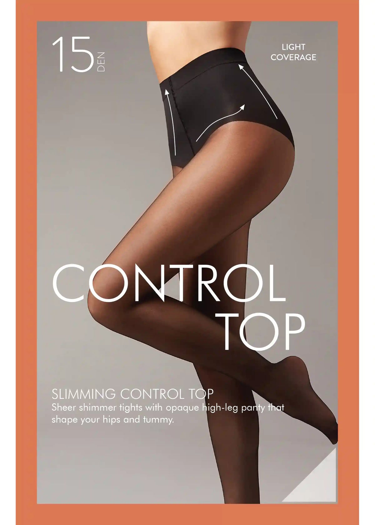 Sheer Control Top 15 Denier Tights