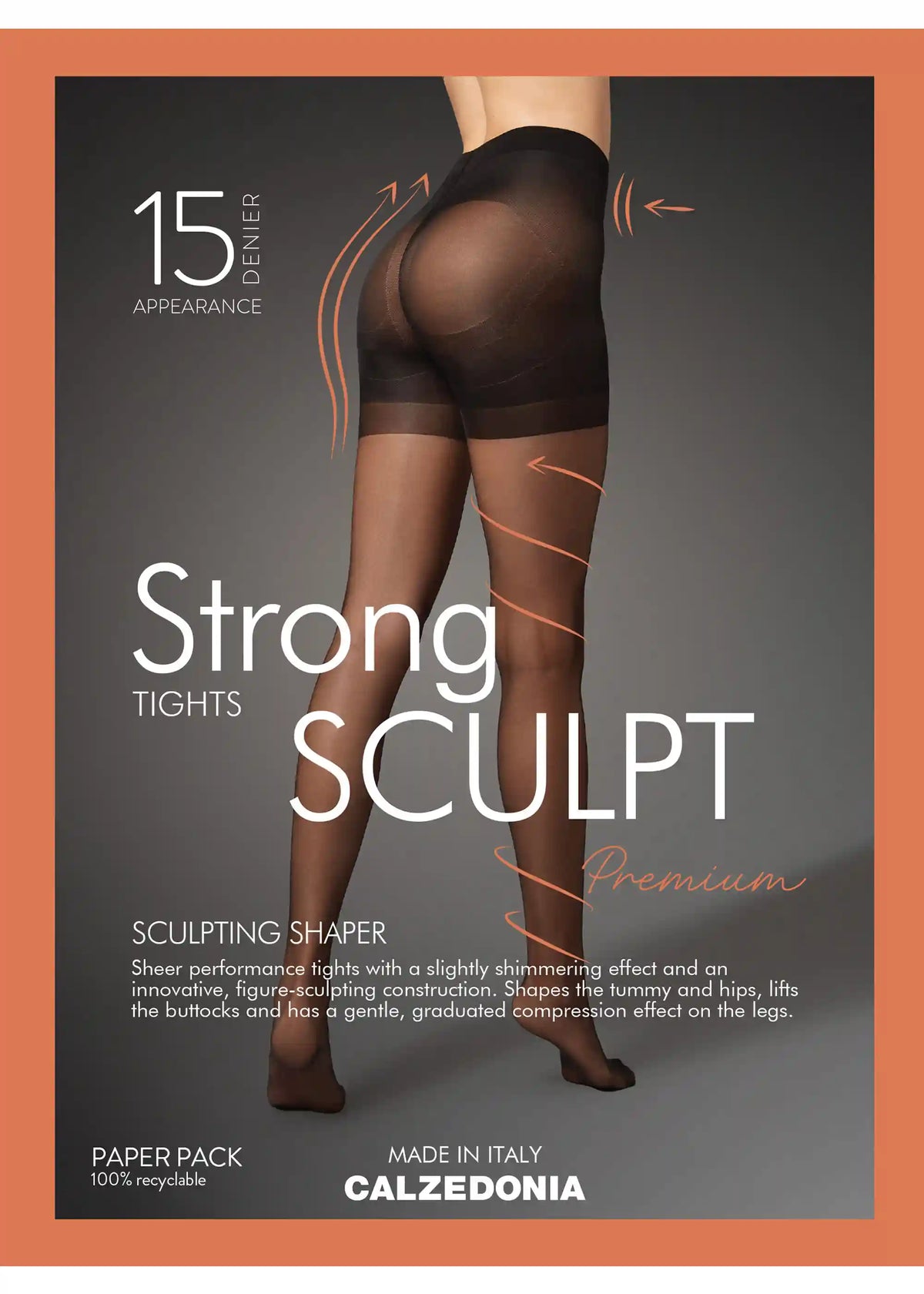Sheer Strong Sculpt 15 Denier Tights
