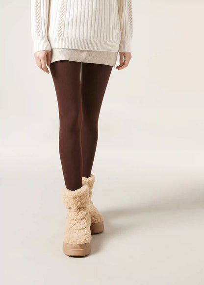 Opaque Matte Thermal Tights