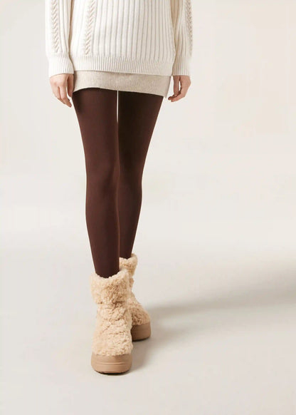 Opaque Matte Thermal Tights