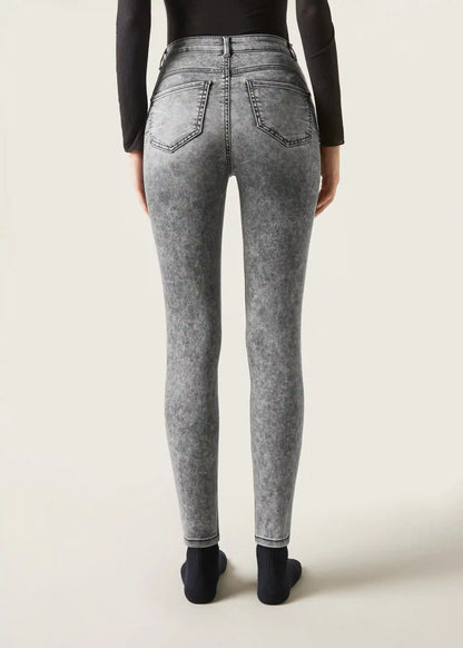 High Waist Soft Touch Skinny Push Up Jeans