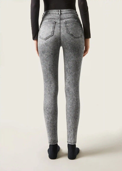High Waist Soft Touch Skinny Push Up Jeans