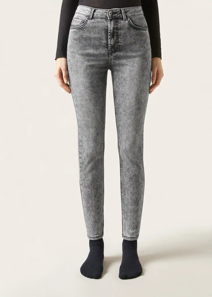 High Waist Soft Touch Skinny Push Up Jeans