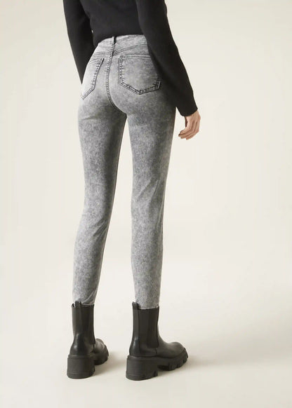 High Waist Soft Touch Skinny Push Up Jeans