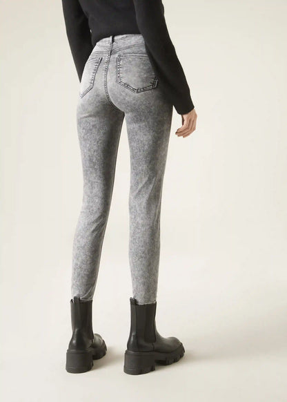 High Waist Soft Touch Skinny Push Up Jeans