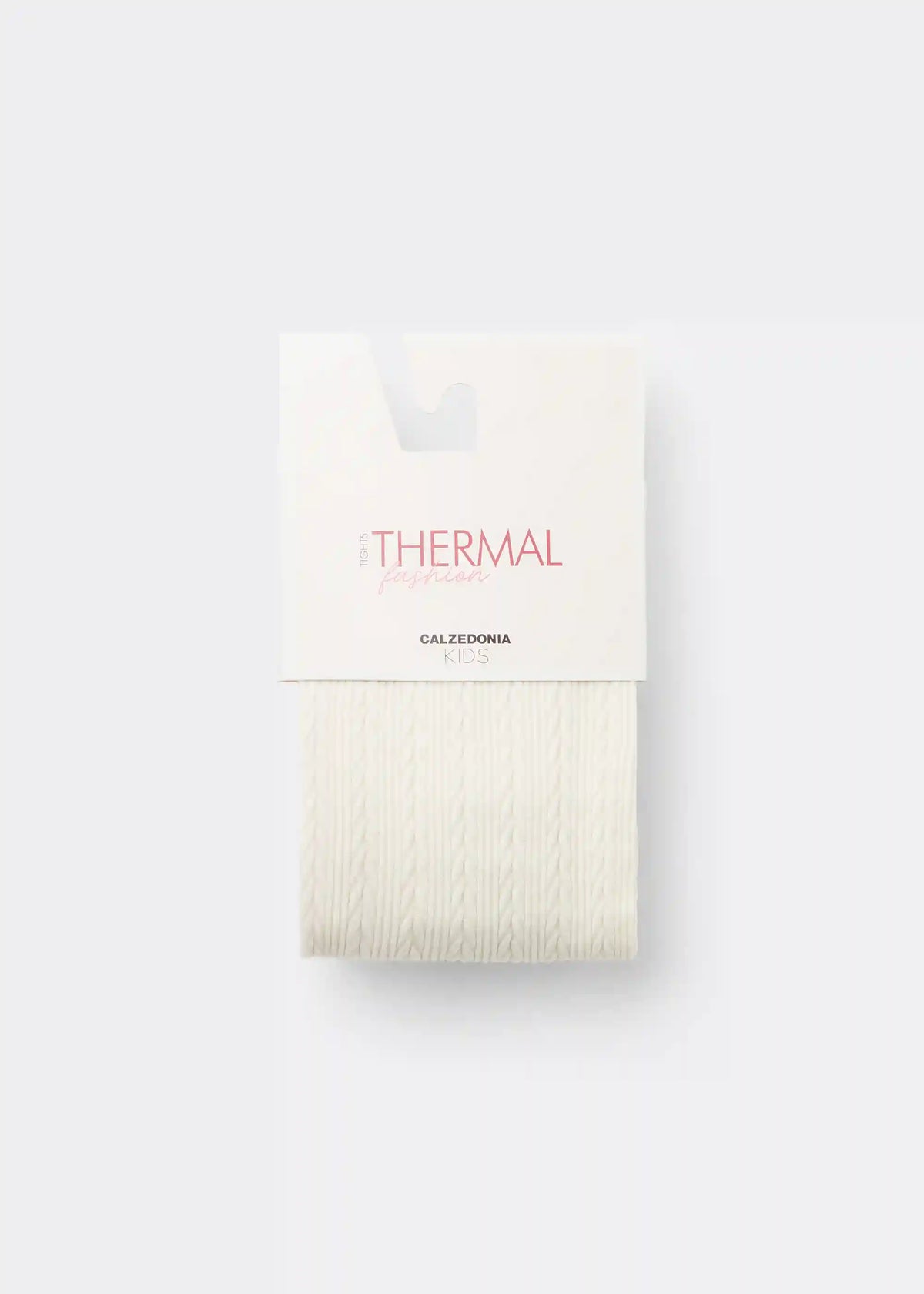 Girls Cable Knit Thermal Tights