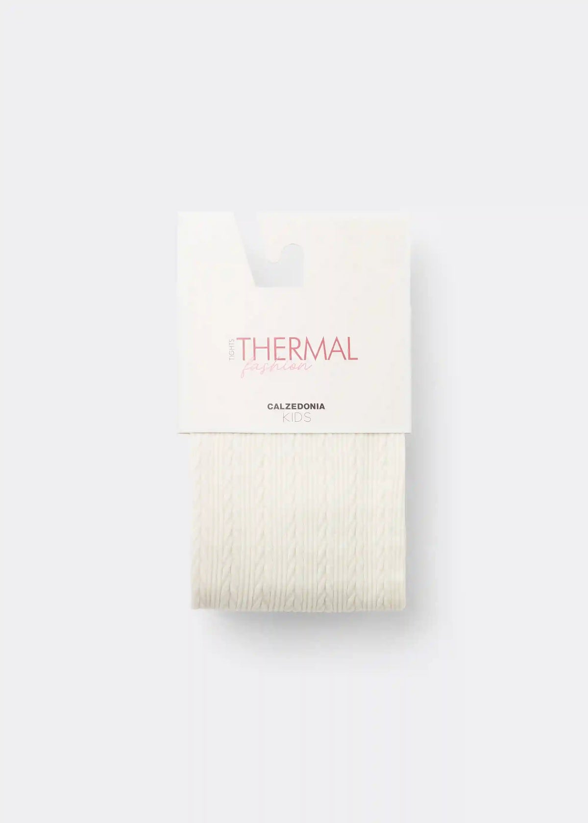 Girls Cable Knit Thermal Tights
