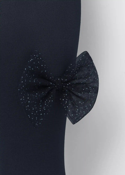 Girls’ Tights with Bow