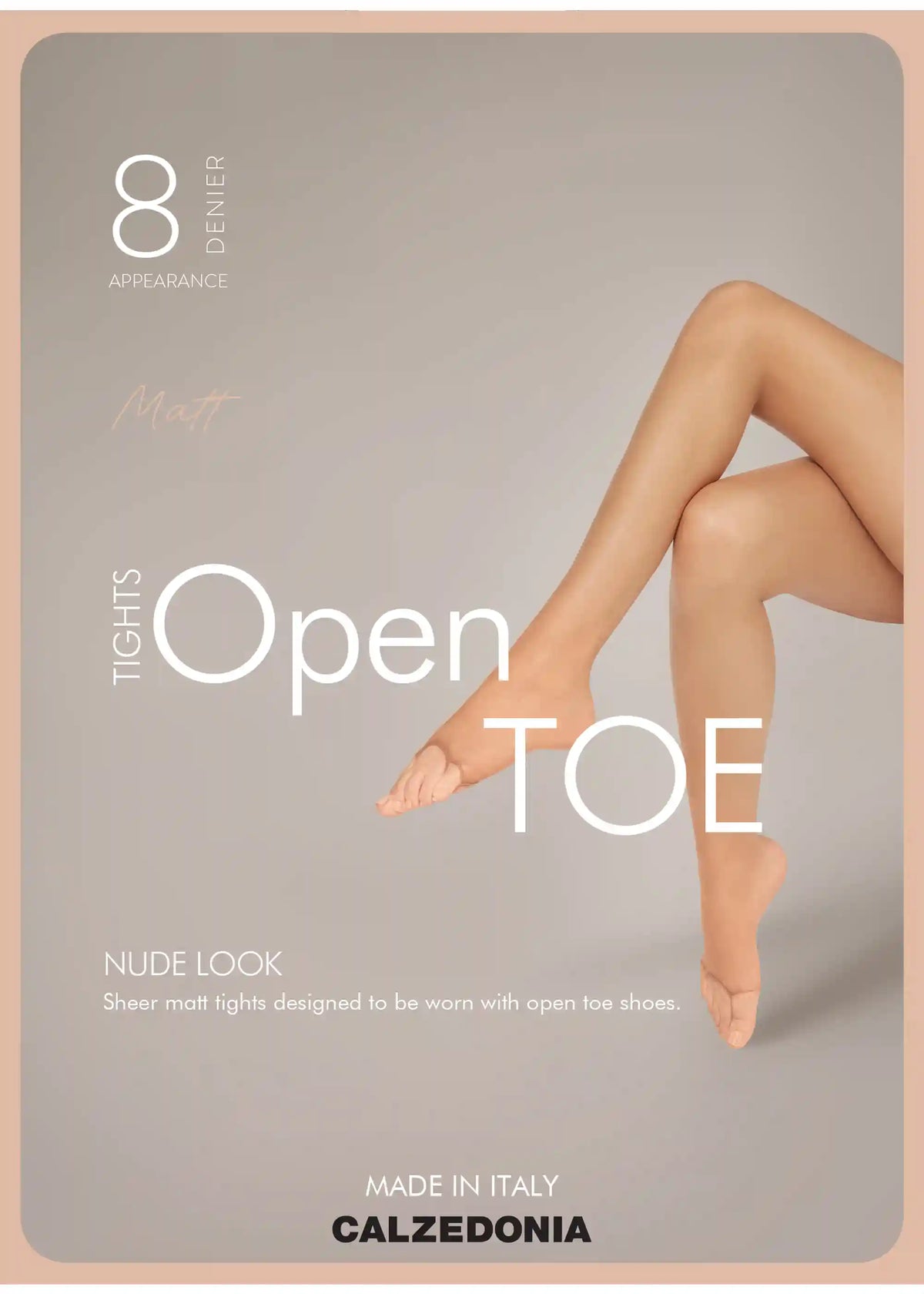 Open Toe Sheer Tights