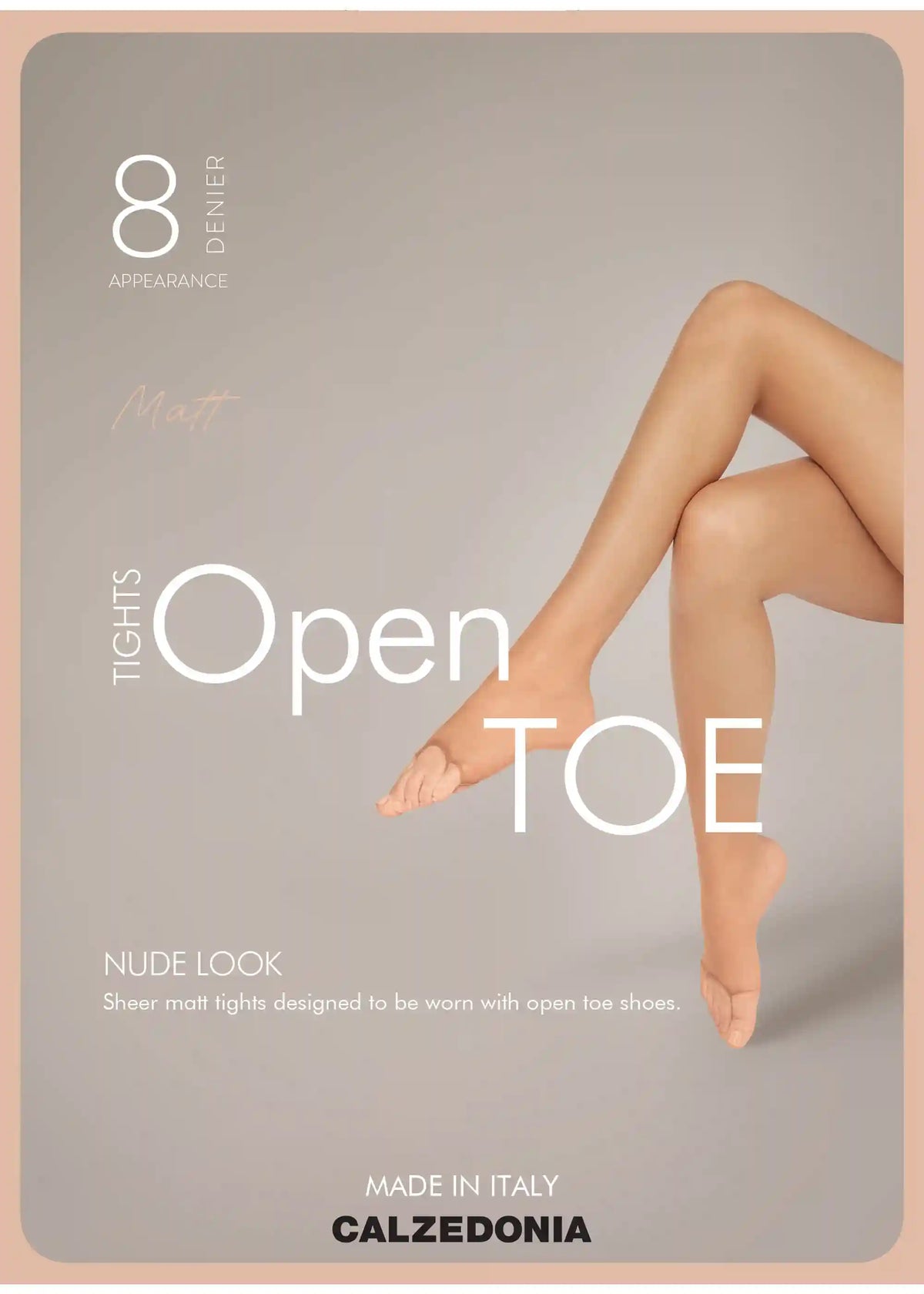 Open Toe Sheer Tights