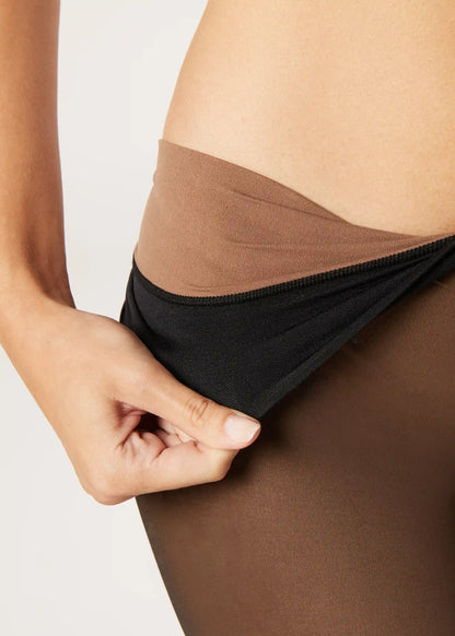 Sheer Effect Opaque Tights