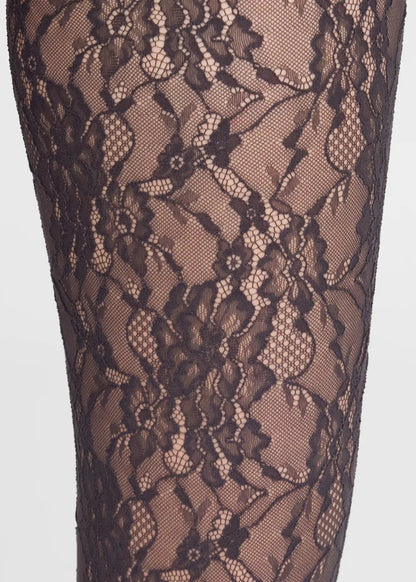 Floral Lace Tights