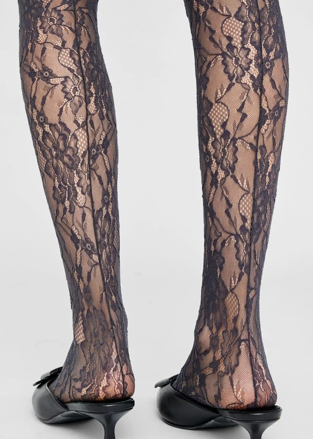 Floral Lace Tights