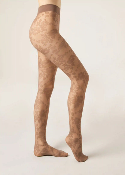 Sheer Floral Tights