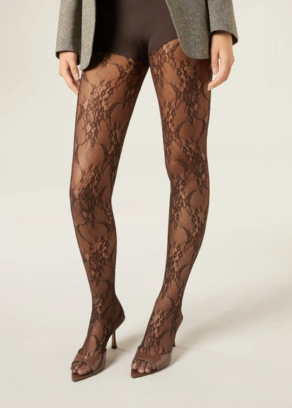 Flower Lace Tights