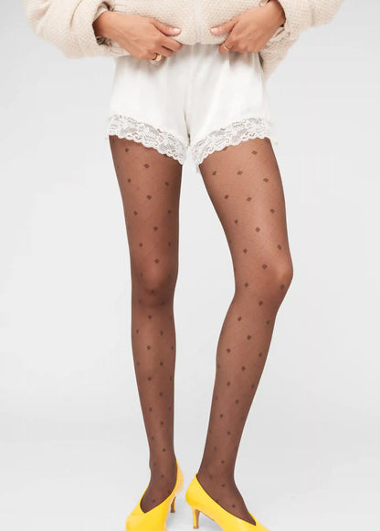 Diamond Sheer Tights