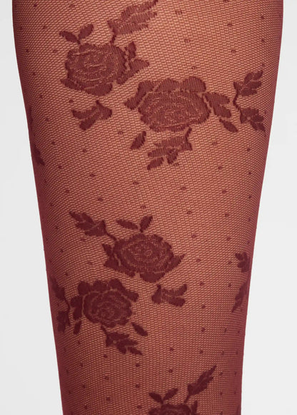 Sheer Rose Tights