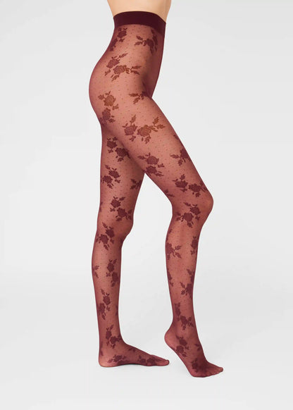 Sheer Rose Tights