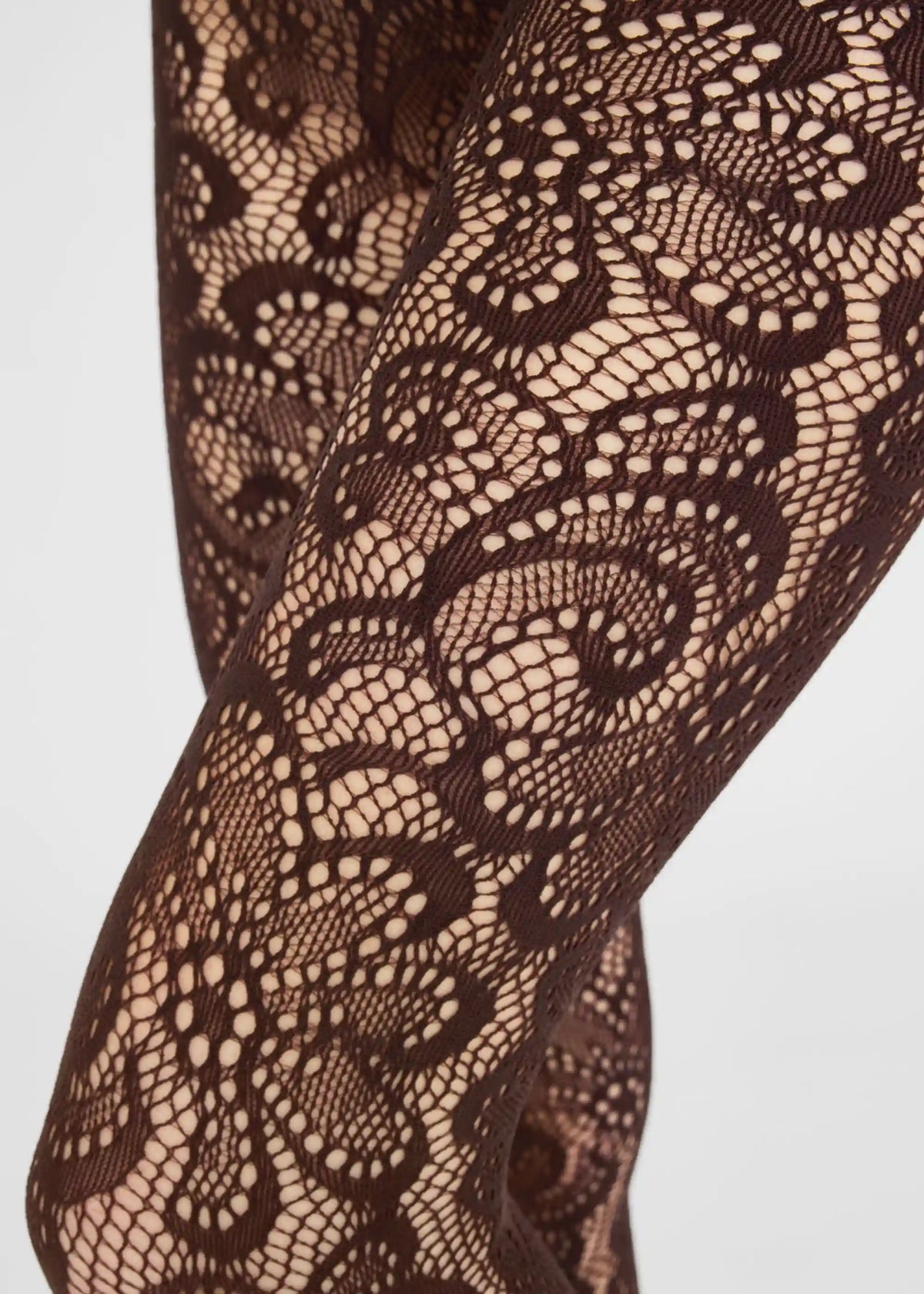 Pop Floral Fishnet Tights