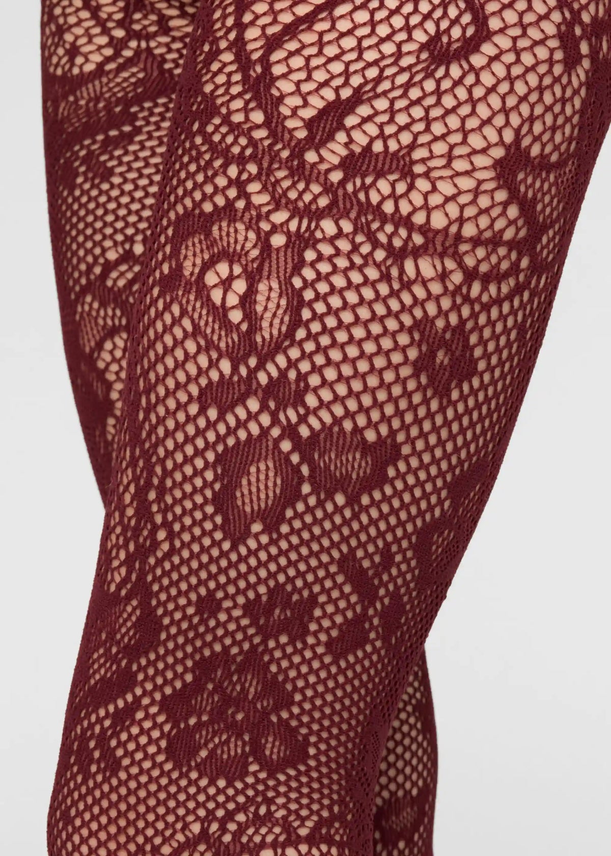 Liberty Floral Fishnet Tights