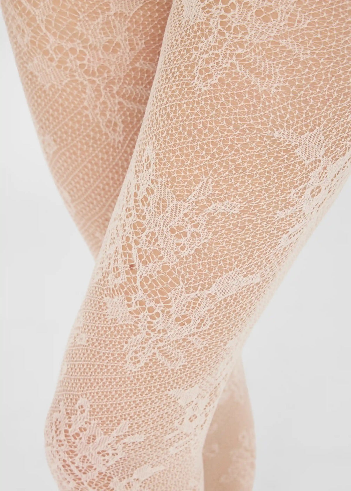 Floral Lace Tights