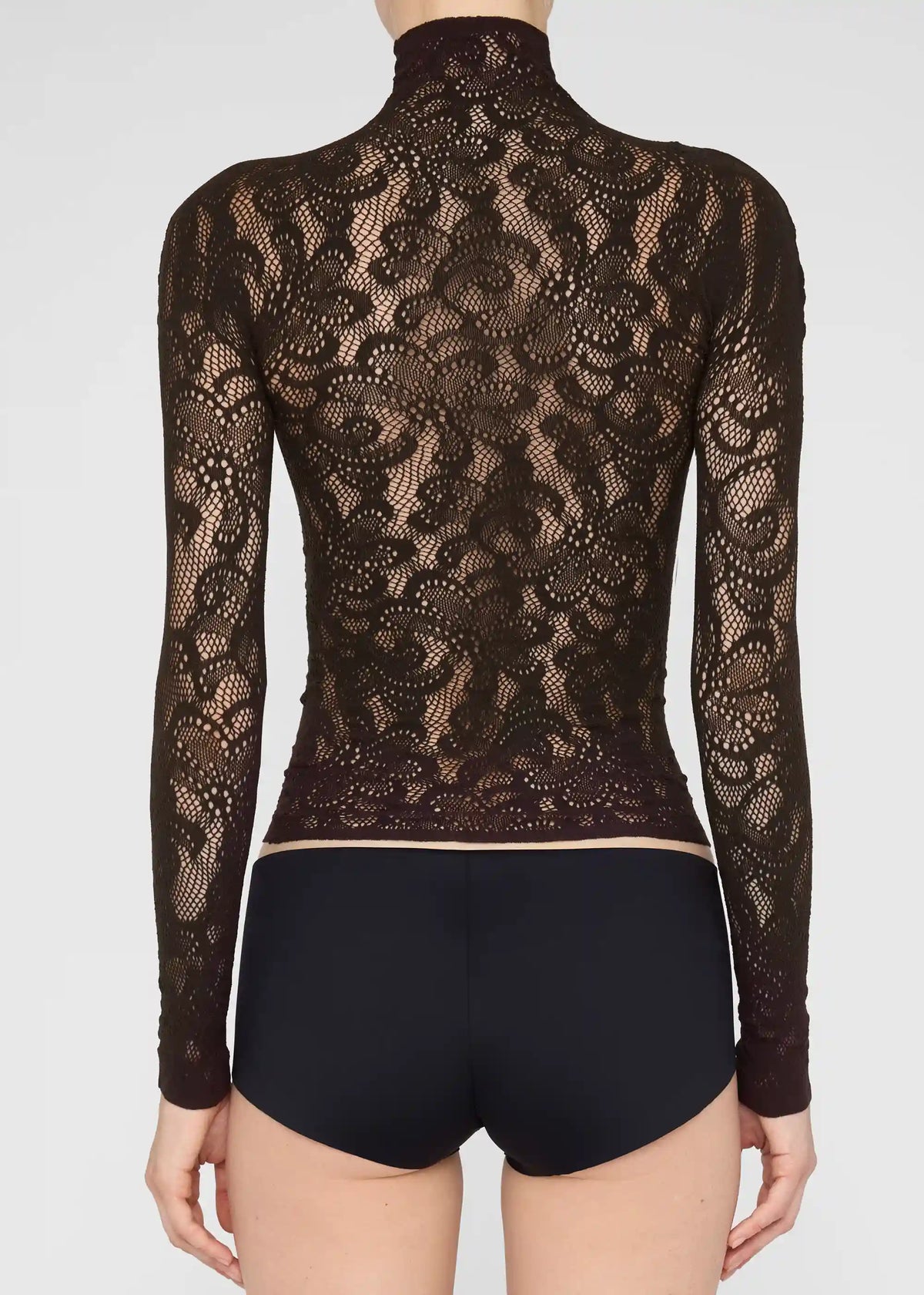Pop Floral Mesh Top