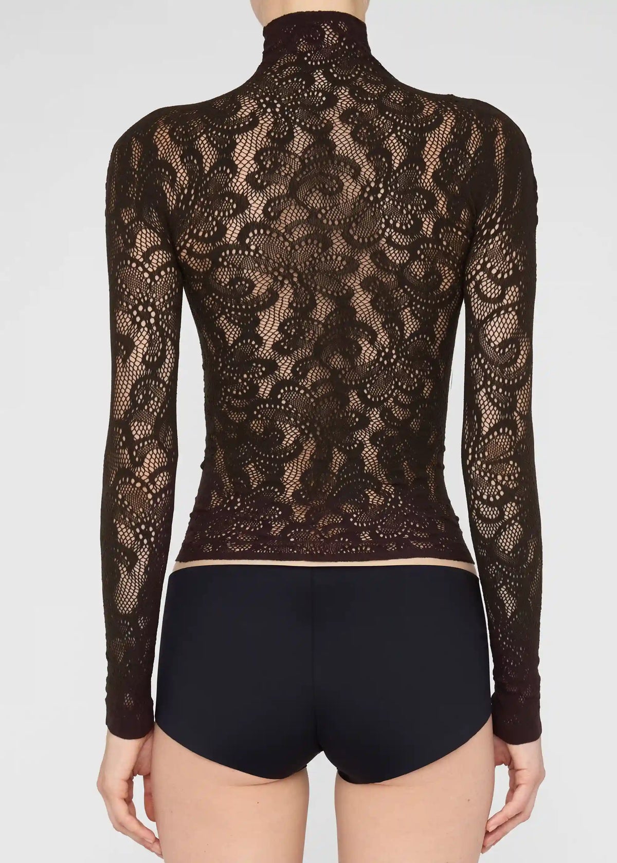 Pop Floral Mesh Top